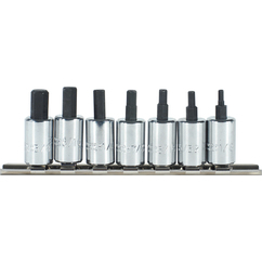 SET DE COPAS ALLEN 1/4" - 5/8" RAIZ 1/2" 7 PIEZAS