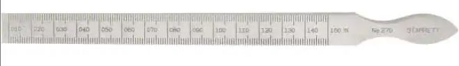 CALIBRADOR CONICO 0.01" - 0.15" X 6-1/4" 1 HOJA