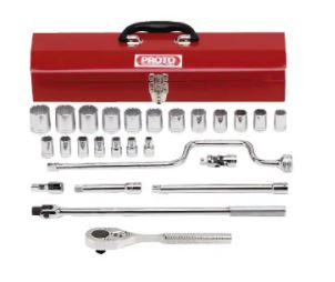 SET DE COPAS 3/8" - 1-1/4" 12 PUNTOS 26 PIEZAS