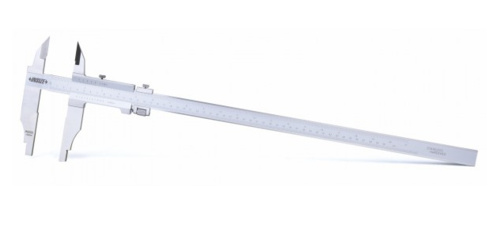 VERNIER PIE DE REY DE 0-500.00MM / 0-20" EN 0.05MM / 1/128 PUNTAS LARGAS