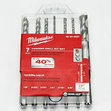 SET BROCA P/CONCRETO SDS PLUS 3/16" - 1/2" 5 PZS