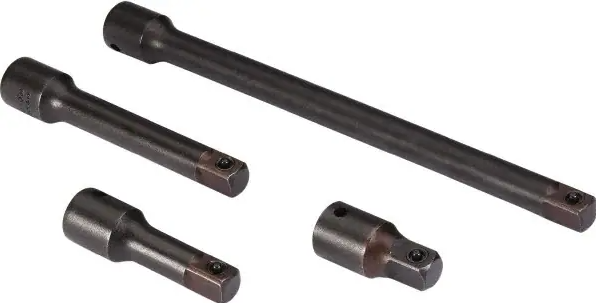 SET EXTENSIONES DE IMPACTO RAIZ 1/2" 4 PIEZAS