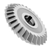FRESA CIRCULAR ANGULO DOBLE 4" X 3/4" X 1" A 90º