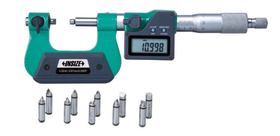 MICROMETRO DIGITAL P/ROSCAS 25.00 - 50.00 / 1" - 2" EN 0.001MM / 0.00005"