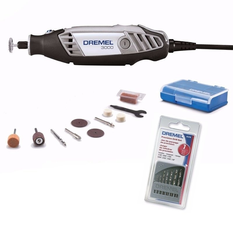 DREMEL 3000, 1 ADITAMENTO Y 26 ACCESORIOS