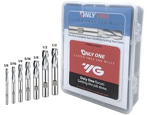 SET P/FRESADO HSS-PM 1/8 - 1/2" - 2F ALTO RENDIMIENTO