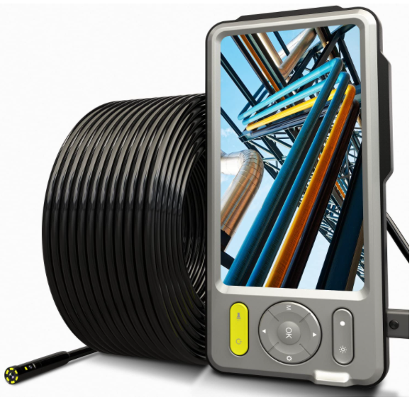 ENDOSCOPIO INDUSTRIAL DE DOBLE LENTE 5" X 16" LARGO FOCAL