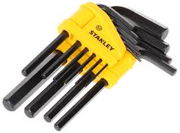 SET DE LLAVES ALLEN LARGAS 1.50MM - 10.00MM 9 PZAS
