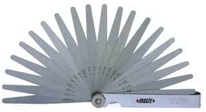 CALIBRADOR DE HOJAS 0.04MM - 1.00MM 25 HOJAS