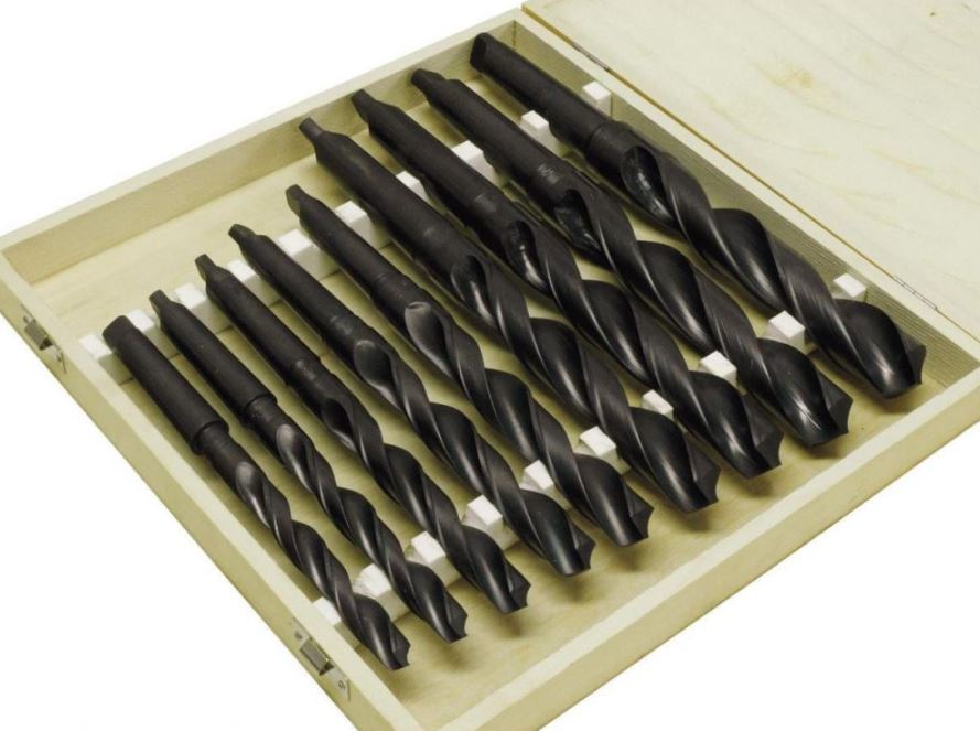 SET DE BROCAS CONO MORSE 1/2" - 1-1/2"