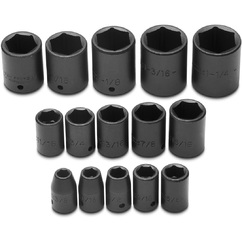 SET DE COPAS DE IMPACTO 19.00 - 46.00MM 6 PTS RAIZ 3/4" 12 PIEZAS