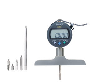 MEDIDOR PROFUNDIDAD DIGITAL ABS 0-8" 0,0005", BASE DE 4"