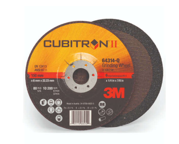 DISCO P/PULIR METAL CUBITRON II 9" X 1/4" X 7/8"